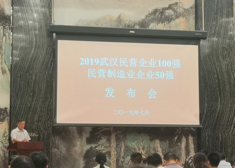 【喜報】天馬建設集團蟬聯2019武漢民營企業(yè)百強 排名上升三位